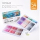 thumbnail image 2 of Juego de bolígrafos de gel acrílico Languo, 54 colores, con punta de 0,7 mm, 2 of 8