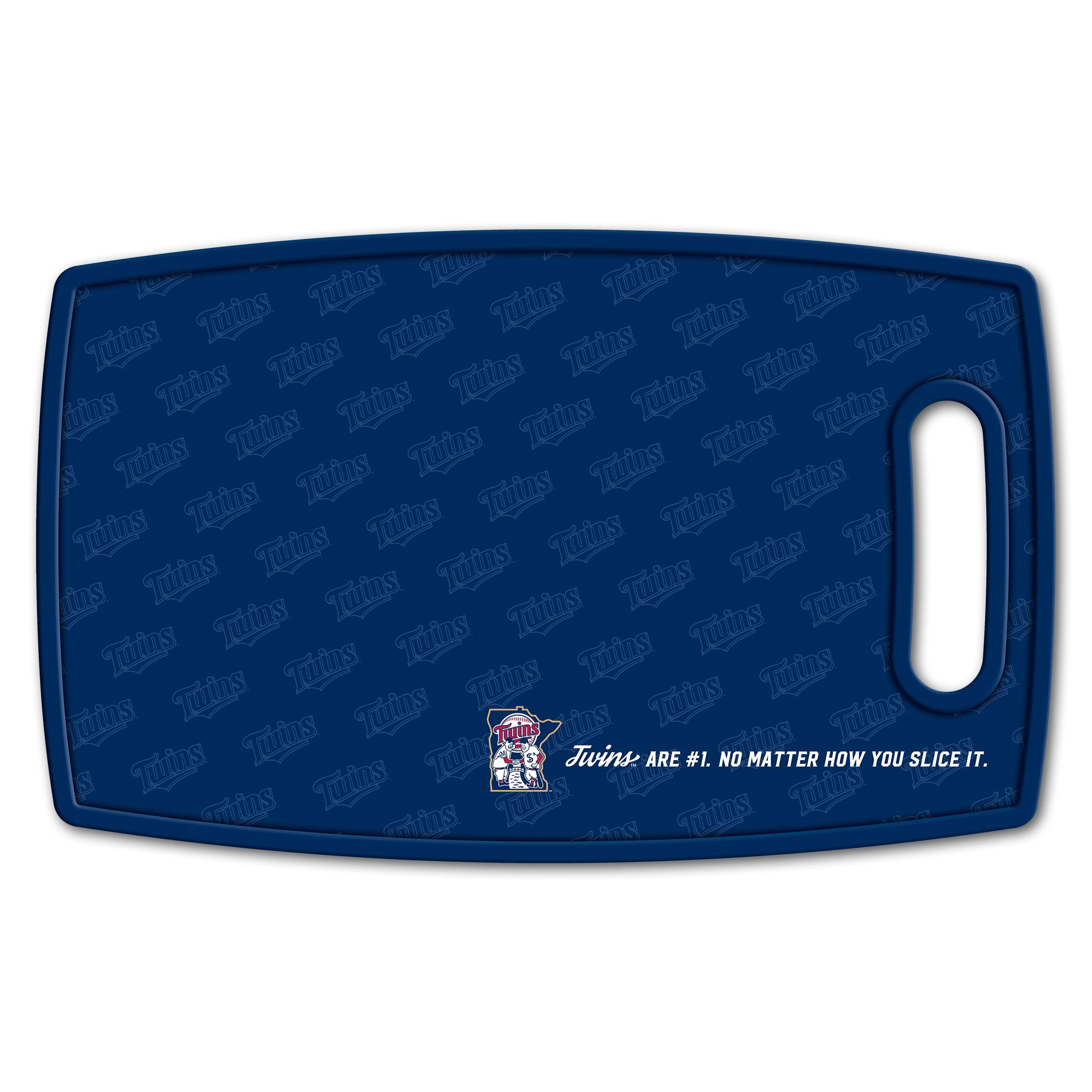 YouTheFan MLB Minnesota Twins Logo Series Cutting Board