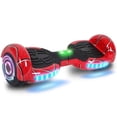 thumbnail image 1 of Spider Hoverboard Self Balancing Scooter Hoverboards de dos ruedas de 6.5 "con altavoz Bluetooth y luces LED Scooter eléctrico para niños y adultos Hoverstar  spider-red, 1 of 7