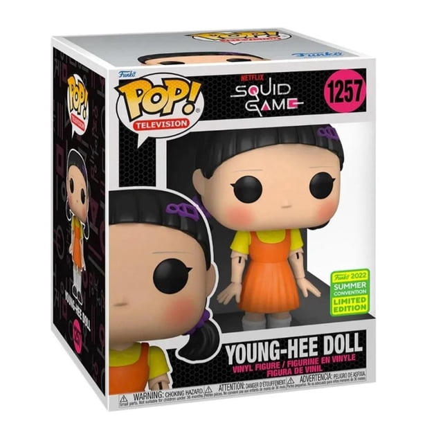 Funko Pop! Television: El Juego del Calamar Muñeca Young-Hee #1257 (2022 Summer Convention) Funko Funko Pop!