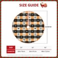thumbnail image 4 of Halloween Christmas Tree Skirt - spider web bat halloween 48 Inches Christmas Tree Skirt for Halloween Holiday Indoor Home Christmas Tree Decorations with Three Ribbons, 4 of 7