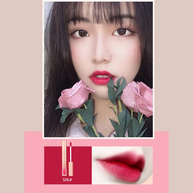 HDBD agua terciopelo brillo de labios lápiz labial brillo de labios brillo de labios Labymos lápiz labial