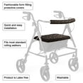 thumbnail image 2 of CAVENDY Wheelchair & Rollator Seat Cushion with Backrest Pad, 2-Piece Set, Non-Slip, Washable Cover, Universal Fit, 2 of 8