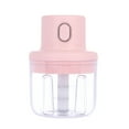 thumbnail image 2 of Snmubt Mini Garlic Chopper Garlic Press Mincer Pepper Chili Vegetable Meat Grinde (Pink), 2 of 9