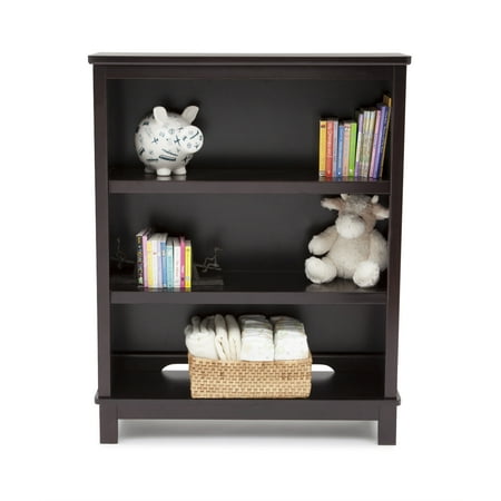 UPC: 0080213037222 | Delta Children Epic 3-Tier Kids Bookshelf Greenguard Gold Certified Dark Chocolate