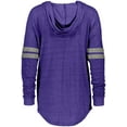 thumbnail image 2 of Holloway Sportswear L Womens Hooded Low Key Pullover Vintage Purple/Vintage Grey 229390, 2 of 4