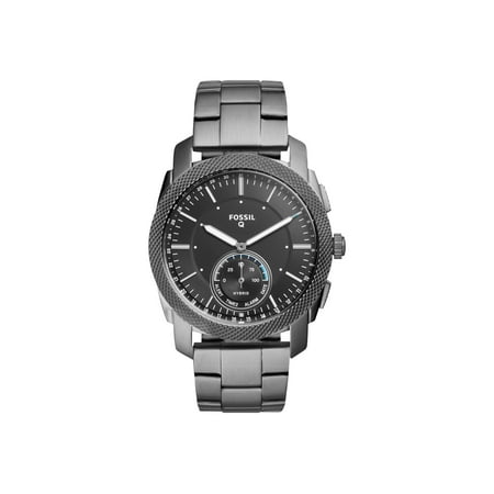 Fossil Hybrid Smartwatch - Machine 45mm Smoke Stainless Steel