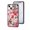 F, variant on Nalacover for iPhone 13 Slim Case,Exquisite Floral Pattern 360 Rotating Diamond Ring Holder Anti-Scratch Soft TPU Silicone Bumper Rubber Tempered Glass Back Cover.For iPhone 13,White