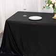 thumbnail image 6 of BalsaCircle 90x132 in Black Sequin Dots Polyester Rectangle Tablecloth Party Events Reception Decorations Supplies, 6 of 8