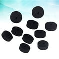 thumbnail image 1 of WRITWAA 10PCS Cymbal Pads Felt Set Black Felt Washers for Improved Performance, 1 of 8