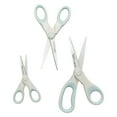 thumbnail image 6 of Westcott Carbo Titanium Non-Stick Scissors, 8", 7", 5", for Craft, White/Blue, 3-Pack, 6 of 14