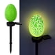 thumbnail image 2 of CaiYueKe Outdoor Solar Easter Egg Lights Garden Stakes Waterproof Solar Powered LED Night Lights for Yard Lawn Pathway Patio Decoration Warm White Ground Spike Lighting, 2 of 4