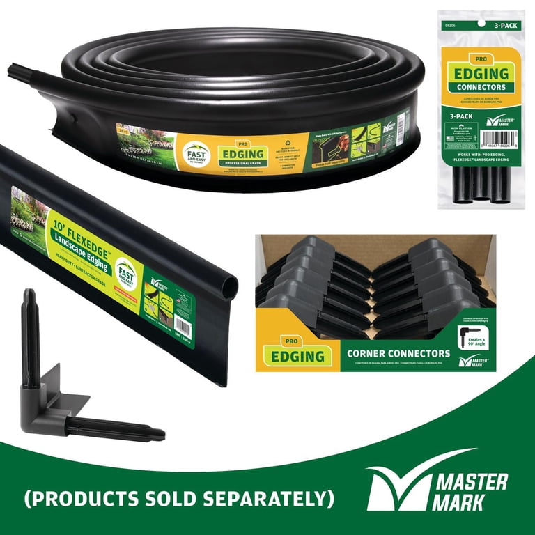 Master Mark, Corner Couplers, 59218, Black Plastic Connector