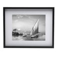 thumbnail image 6 of Melannco 17X21-inch Black MDF Wood Picture Frame, Matted for 11X14 Photo, 6 of 8
