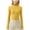#007 Yellow, variant on Felirenzacia Women's Turtleneck Undershirt, Solid Color Long Sleeve Pullover Casual Loungewear Fall Layered Top, L-2XL