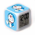 thumbnail image 1 of Despertador digital LED Doraemons Square 8x8x8 cm para niños, 1 of 4