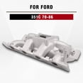 thumbnail image 2 of FGJQEFG Aluminum Intake Manifold Compatible with Ford 351C 1970-1986, 2 of 6
