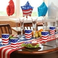 thumbnail image 4 of 4th of July Independence Day Disposable Paper Cups, 250th Anniversary Patriotic Party Tableware, Red White and Blue Drinkware for Celebrations 250th Anniversary B#058 Red & Blue, 4 of 7