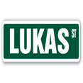 thumbnail image 1 of SignMission SS-836-LUKAS 36 Po Lukas Rue Signe de la Chambre d'Enfant, 1 of 1