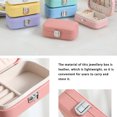 thumbnail image 1 of pitrice Jewellery Case Delicate Beautiful Box Portable Large Capacity Multifunctional Earrings Holders Household Necklace Light purple, 1 of 7