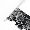 thumbnail image 2 of Tarjeta controladora PCI-E PCI Express FireWire 1394a IEEE 1394 con cable Firewire, 2 of 10