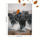 thumbnail image 3 of Qisvanset 12x16 Inch Man Dancing Canvas Painting Wall Art, 3 of 5