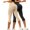 Beige, variant on Women's 2 Pack High Waist Capri Yoga Pants, 3D Textured Seamless Tummy Control Workout Leggings with Butt Lifting Effect, Scrunch Peach Hip Gym Tights for Running Fitness Daily Wear Blue XXL