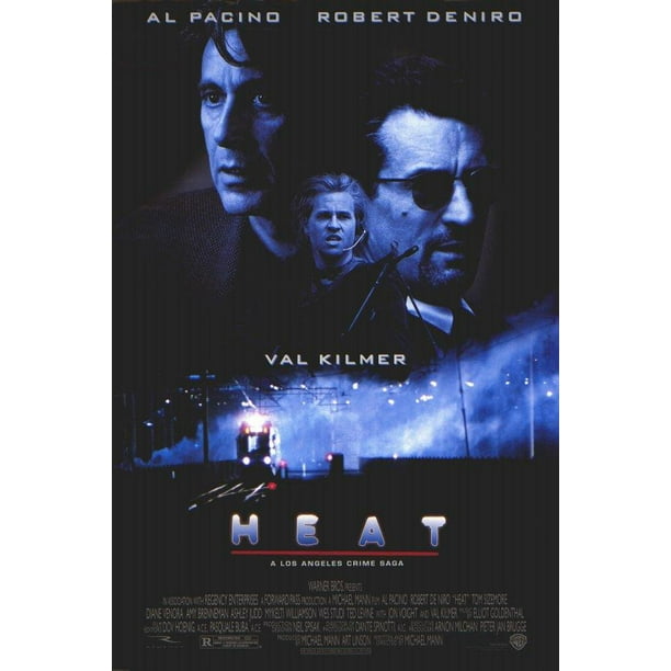 Heat 1995 27x40 Movie Poster Walmart Com