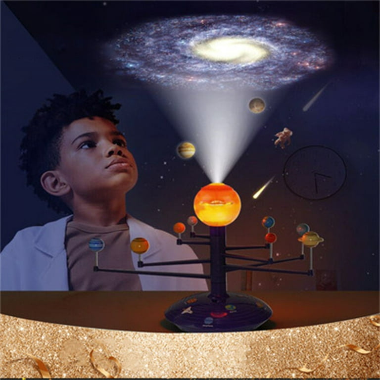 Science Can Solar System for Kids, Talking Astronomy Solar  System Model Kit, Planetarium Projector with 8 Planets STEM Space Toys for  3 4 5+ Years Old Boys Girls : Toys & Games