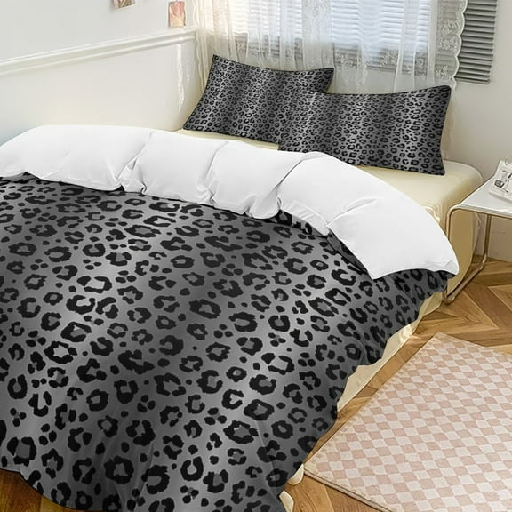 Animal Print Bedding Set Couple Bedclothes Pillowcase Customized Home Textiles Bed Set for Bedroom Decoration