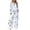 Blue Rose Flower, variant on Xoenoiee Ghost Pumpkin Cat Witch Hat Daisy Mushroom Print Lounge Sets for Women Halloween Tracksuits Comfy 2 Piece Outfits Matching Set Pullover Sweatshirt Drawstring Pants with 2 Pockets, S
