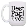 thumbnail image 2 of ThisWear Papi Mug Best Papi Ever Papi Birthday Gifts Best Papi Cup Papi Presents 15oz Coffee Mug, 2 of 4