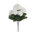 thumbnail image 2 of Toimothcn Lifelike Geranium Begonia Flowers Stunning Home With Realistic Green For Year Round Beauty, 2 of 4