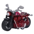 thumbnail image 3 of Mini motocicleta de aleación de alta simulación para niños, juguete de motocicleta con tracción trasera, color rojo, 3 of 14
