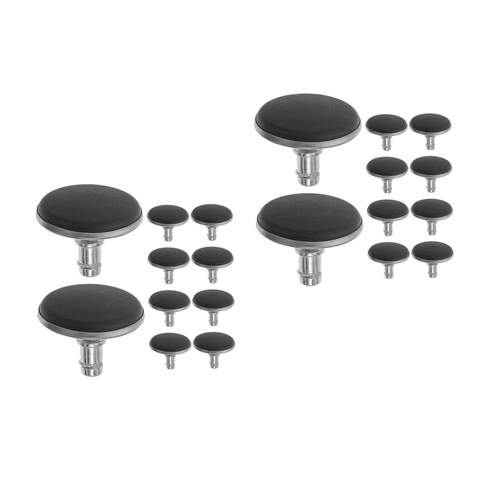 Raindrops 20 pcs Chair Foot Pads with Locking Casters for Office Chairs, Furniture Chair Wheels, Chair Fixed Feet Protectors