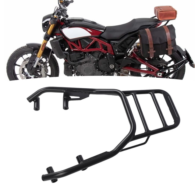 Portaequipajes Trasero Para Motocicleta, Portaequipajes Trasero Para Motocicleta, Hierro Resistente, Espacio De Almacenamiento Adicional Para FTR1200 2019 A 2023