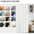 thumbnail image 6 of Velvet Curtains 84 inches Long Soft Velvet Curtains Grommet Velvet Thermal Insulated Curtains Window Treatment for Bedroom Light Filtering Velvet Curtains Set of 2 Panels, 6 of 7