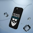 thumbnail image 5 of DistinctInk Tough Case for Apple iPhone 13 MINI (5.4" Screen), Compatible with MagSafe Charging - This Beard is Fueled by Moonshine, 5 of 6