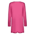 thumbnail image 5 of Pisexur Women's Cardigan Sweaters Lightweight Open Front Cardigan Casual Solid Color Long Sleeve Button Down Loose Fall Cardigans, 5 of 5