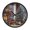 Christmas Decorations in the Room, variant on Voice Activated Clock with Glow Light 12 Inch Large Silent Wall Clock Battery Operated for Home Decor Snowmen and Deer in The Forest