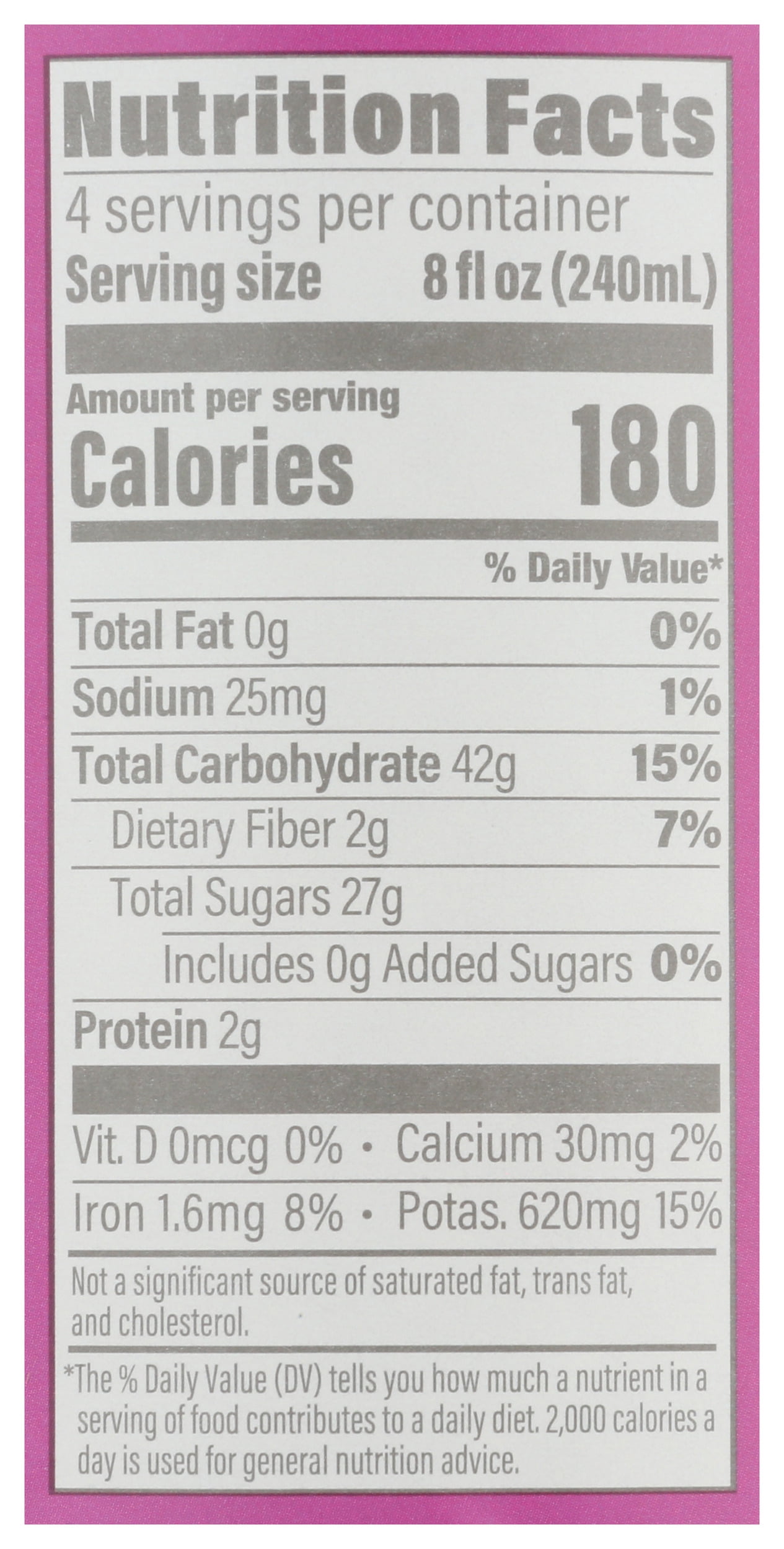Pack of 6, Renew Organic Pure Prune Juice, 32 fl oz