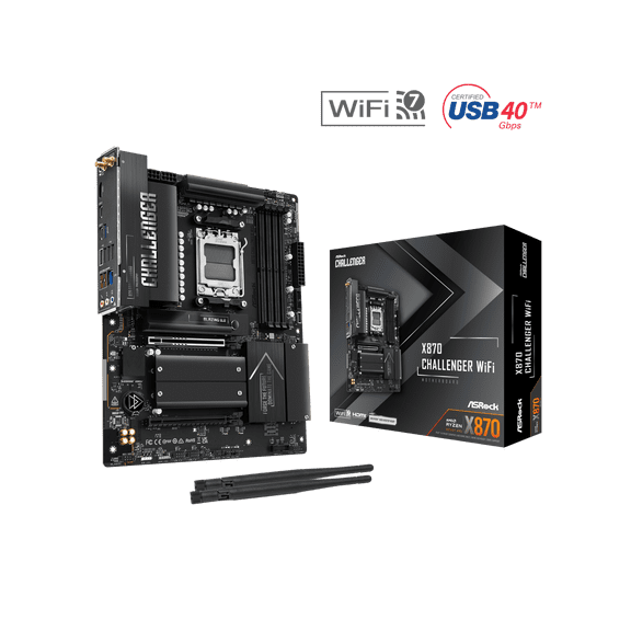 ASRock X870 Challenger WiFi AM5 AMD X870 ATX Motherboard