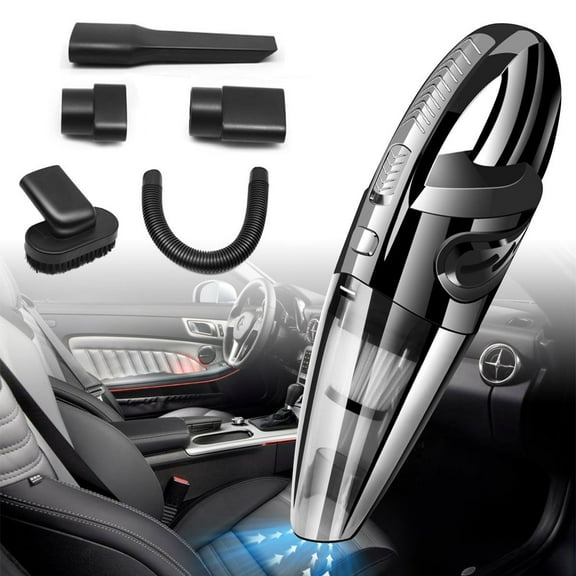 Deago Portable Car Vacuum Cleaner High Power Cordless Handheld Mini Vacuum for Home and Car Cleaning