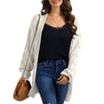 thumbnail image 2 of Yokua Women's Oversized Chunky Knit Cardigan Sweater Chunky Knit Long Sleeve Cardigan Jacket, 2 of 8