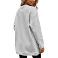 thumbnail image 5 of Enjoytime Crew Neck Sweatshirts Women Long Sleeve Casual Pullover Long Sweatshirt Trendy Fall Winter Plus Size Clothes, 5 of 8