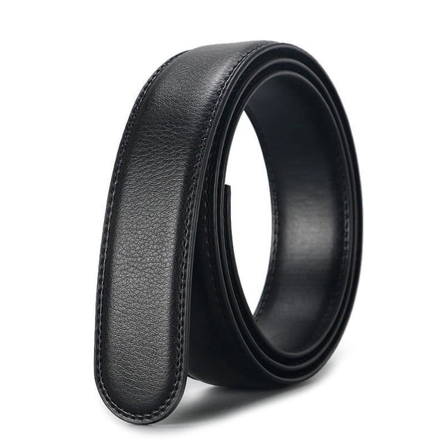 Cinturón automático para hombre, ligero, de tela ultrafina, para pantalones de talla extra larga 110-170, sin hebilla, opciones de longitud versátiles