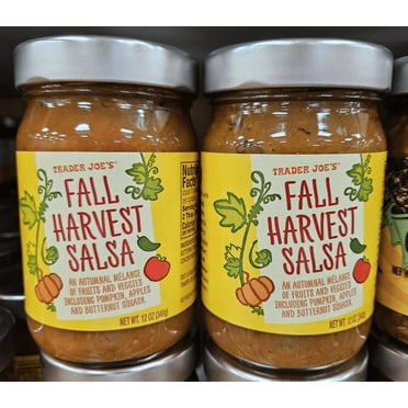 Trader Joe's Fall Harvest Salsa 12oz 340g (2 Jars)