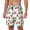 Black, variant on Camp Van pattern Mens Swim Trunks with Compression Liner Stretch Beach Shorts Quick Dry with Zipper Pockets No-Chafing Board Shorts-Small