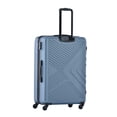 thumbnail image 6 of ABS Lightweight Suitcase with Two Hooks, 3 Piece Luggage Sets ，Spinner Wheels, TSA Lock, Blue-(20/24/28), 6 of 9