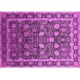 thumbnail image 1 of Ahgly Company Indoor Rectangle Oriental Pink Industrial Area Rugs, 8' x 12', 1 of 4